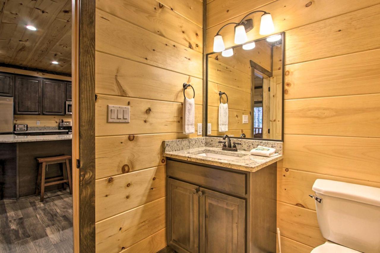 Luxe Cabin With Home Theater Less Than 2 Miles To Gatlinburg Exterior foto